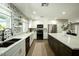Modern kitchen featuring white cabinets, stainless steel appliances, decorative backsplash and spacious countertops at 8115 E Cypress St, Scottsdale, AZ 85257