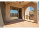 Back patio with outdoor cooking area, perfect for entertaining and relaxing at 8785 E Sandtrap Ct, Gold Canyon, AZ 85118