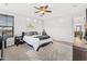 Light and bright primary bedroom with large windows and neutral colors at 9285 E Canyon Vw, Scottsdale, AZ 85255