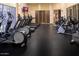 Well-equipped fitness center with treadmills and elliptical machines, offering residents a convenient workout space at 9620 E Roadrunner Dr, Scottsdale, AZ 85262