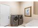Functional laundry room with modern appliances and ample counter space at 9620 E Roadrunner Dr, Scottsdale, AZ 85262