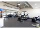 Well-equipped fitness center with modern cardio machines, weight equipment, and ample space for a complete workout at 9858 E South Bend Dr, Scottsdale, AZ 85255