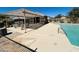 Community pool featuring a covered seating area and a refreshing escape from the sun at 1472 E Avenida Kino --, Casa Grande, AZ 85122