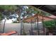 Backyard featuring a gazebo with seating and a decorative wall, blending outdoor comfort and charm at 17620 N 17Th Pl # 36, Phoenix, AZ 85022
