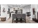 This spacious kitchen offers modern appliances, stylish countertops, and an island for dining at 21 W Beryl Ave, Phoenix, AZ 85021