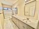 Bathroom with dual sinks, vanity, and shower at 2461 E Binner Dr, Chandler, AZ 85225