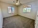 Bedroom with natural light and fan at 2461 E Binner Dr, Chandler, AZ 85225