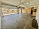 Attached garage with a well-lit interior and storage solutions for organized parking and storage at 2461 E Binner Dr, Chandler, AZ 85225