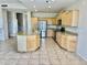 Stylish kitchen with stainless steel appliances, a large island, and ample cabinetry at 2461 E Binner Dr, Chandler, AZ 85225