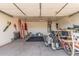 Spacious garage area with ample room for parking and storage, offering convenience and functionality at 2738 E Silversmith Trl, San Tan Valley, AZ 85143