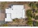 Aerial view of a desert home highlighting the roof, landscaping, and property layout at 28341 N 112Th Way, Scottsdale, AZ 85262