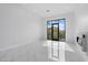 Bright, airy bedroom with modern fireplace, sleek finishes, and plenty of natural light at 28341 N 112Th Way, Scottsdale, AZ 85262