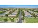 Serene residential street aerial showcasing an orderly street and desert landscape at 3859 E Appaloosa Rd, Gilbert, AZ 85296