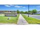 Community entrance sign for Lakeview Trails, with landscaped grounds and street view at 3859 E Appaloosa Rd, Gilbert, AZ 85296