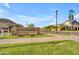 Attractive entrance sign at Lakeview Trails community with manicured landscaping at 3859 E Appaloosa Rd, Gilbert, AZ 85296