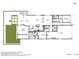 Detailed floor plan showcasing the layout of the home, including the primary bedroom, living spaces, and outdoor patio at 3859 E Appaloosa Rd, Gilbert, AZ 85296