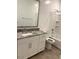 Well-lit bathroom featuring a granite countertop and a shower-tub combination at 4077 S Sabrina Dr # 94, Chandler, AZ 85248