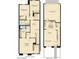 Detailed floor plan showcasing the layout of the home's two stories at 4077 S Sabrina Dr # 94, Chandler, AZ 85248