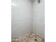 Tiled shower features a shower head at 8361 E Via De Viva --, Scottsdale, AZ 85258