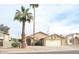 Charming single-story home with well-manicured lawn and desert landscaping at 1132 E Harbor View Dr, Gilbert, AZ 85234