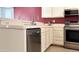 Modern kitchen featuring stainless steel appliances, a built-in dishwasher, and stylish countertops for cooking at 1132 E Harbor View Dr, Gilbert, AZ 85234