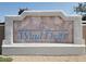 Community entrance sign reads 'Wind Drift' with decorative tile at 1132 E Harbor View Dr, Gilbert, AZ 85234