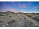Stunning mountain views from desert landscape, featuring native plants, a walking path, and vibrant skies at 10423 E Verbena Ln, Scottsdale, AZ 85255