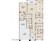 Layout featuring primary suite, bedrooms, kitchen, great room, garage, and tandem garage, showcasing the home's spatial design at 15777 W Cheryl Dr, Waddell, AZ 85355