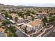 Sweeping overhead view of a community with neatly arranged homes, parking, and roads at 1717 E Union Hills Dr # 1110, Phoenix, AZ 85024