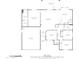 Floor plan of this 1579 square foot home complete with a covered patio and two car garage at 40020 N Cape Wrath Dr Dr, San Tan Valley, AZ 85140