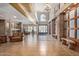 Elegant lobby with high ceilings, stone accents, tile floor and a chandelier at 5450 E Deer Valley Dr # 3023, Phoenix, AZ 85054