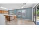 Eat-in kitchen boasts a breakfast nook, generous cabinets, ample countertops and backyard views at 15825 W Acapulco Ln, Surprise, AZ 85379