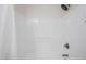 Clean bathroom shower with white tile and modern showerhead at 1718 W Colter St # 184, Phoenix, AZ 85015