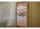 Inviting entryway features security screen door with an interior view at 19700 N 76Th St # 2091, Scottsdale, AZ 85255