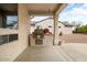 Outdoor grilling area, complete with a built-in grill and counter space at 20017 N Cielo Ct, Surprise, AZ 85374
