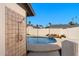 Pool area featuring rock waterfall and outdoor shower at 2218 W Curry St, Chandler, AZ 85224