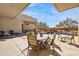The backyard patio is perfect for relaxing and entertaining at 23520 N 80Th Way, Scottsdale, AZ 85255