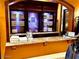 Spa counter with towels and retail display at 247 E Las Puertas Ln, Queen Creek, AZ 85140
