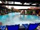 Beautiful community pool includes plenty of seating, a pool house, and many resort-style amenities for residents at 247 E Las Puertas Ln, Queen Creek, AZ 85140