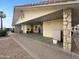 Spacious covered parking area with convenient access to the building's entrance, providing shelter and ease at 25 S 102Nd St # 47, Mesa, AZ 85208
