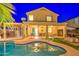 Backyard pool and patio area ideal for outdoor entertaining and relaxation at 3270 W White Canyon Rd, San Tan Valley, AZ 85144