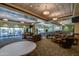 Large meeting room with ample seating, presentation screen, and comfortable lounge areas at 3270 W White Canyon Rd, San Tan Valley, AZ 85144