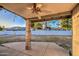 Covered patio area with brick column at 3906 W Aire Libre Ave, Phoenix, AZ 85053