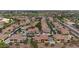 Beautiful aerial view of a well-planned community, highlighting its attractive homes and manicured landscaping at 4777 S Fulton Ranch Blvd # 1050, Chandler, AZ 85248