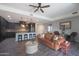 Spacious living room with open floor plan, connecting kitchen, and comfortable seating at 4777 S Fulton Ranch Blvd # 1050, Chandler, AZ 85248