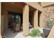 Inviting outdoor patio with dining table and seating, ideal for enjoying outdoor meals at 4777 S Fulton Ranch Blvd # 1050, Chandler, AZ 85248