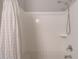 Clean and bright shower featuring a white shower head and a curtain at 4777 S Fulton Ranch Blvd # 1050, Chandler, AZ 85248