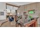 Stylishly decorated dining area showcasing the kitchen in an open concept at 609 W Mcnair St, Chandler, AZ 85225