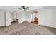 Spacious main bedroom with a ceiling fan and access to an en-suite bathroom at 609 W Mcnair St, Chandler, AZ 85225