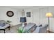 Well-lit home office with built-in desk, ample storage, and neutral tones at 609 W Mcnair St, Chandler, AZ 85225